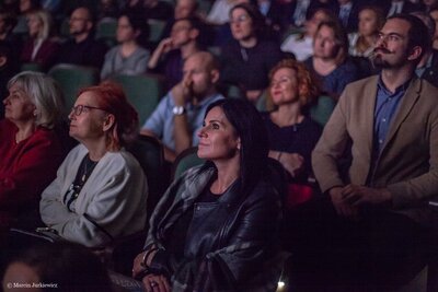 Repremiera filmu z 1927 roku „Z wycieczki Weteranów do Polski” – 10 grudnia 2018. Fot. Marcin Jurkiewicz (IPN)