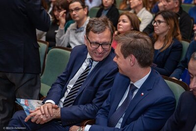 Repremiera filmu z 1927 roku „Z wycieczki Weteranów do Polski” – 10 grudnia 2018. Fot. Marcin Jurkiewicz (IPN)