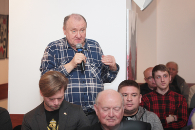 Rozmowa o fenomenie Polskiego Państwa Podziemnego – Warszawa, 11 grudnia 2018. Fot. Piotr Życieński (IPN)