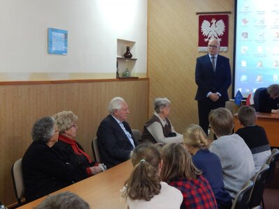 Spotkanie świadków historii z młodzieżą w ramach projektu „O tym nie można zapomnieć...” – Tykocin, 10 grudnia 2018