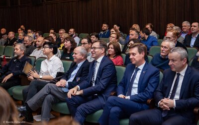 Repremiera filmu z 1927 roku „Z wycieczki Weteranów do Polski” – 10 grudnia 2018. Fot. Marcin Jurkiewicz (IPN)