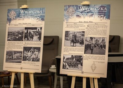 Repremiera filmu z 1927 roku „Z wycieczki Weteranów do Polski” – 10 grudnia 2018. Fot. Marcin Jurkiewicz (IPN)