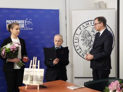 Konferencja „Działdowo-Soldau – niemiecki obóz zagłady” – Warszawa, 12 grudnia 2018 - Fot. M. Niegowski (IPN)