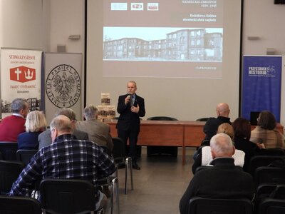 Konferencja „Działdowo-Soldau – niemiecki obóz zagłady” – Warszawa, 12 grudnia 2018 - Fot. M. Niegowski (IPN)