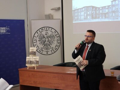 Konferencja „Działdowo-Soldau – niemiecki obóz zagłady” – Warszawa, 12 grudnia 2018 - Fot. M. Niegowski (IPN)