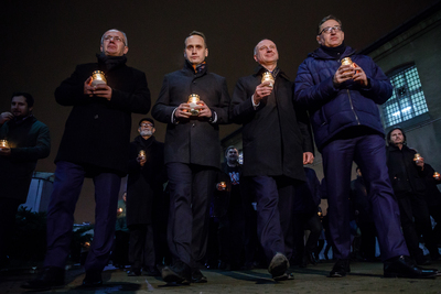 Wieczornica w rocznicę wprowadzenia stanu wojennego – Warszawa, 12/13 grudnia 2018. Fot. Sławek Kasper (IPN)