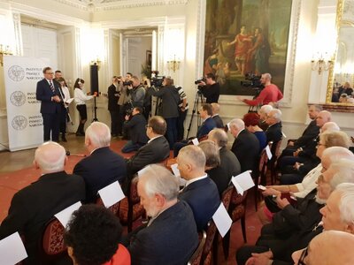 Uroczystość wręczenia Krzyży Wolności i Solidarności – Warszawa, 13 grudnia 2018. Fot. Sławek Kasper (IPN)