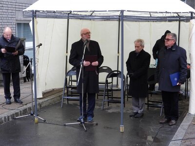 Odsłonięcie pomnika Prezydenta Ignacego Mościckiego – Warszawa, 14 grudnia 2018