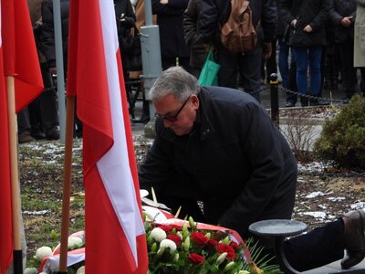 Odsłonięcie pomnika Prezydenta Ignacego Mościckiego – Warszawa, 14 grudnia 2018