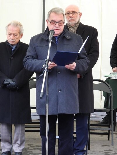 Odsłonięcie pomnika Prezydenta Ignacego Mościckiego – Warszawa, 14 grudnia 2018