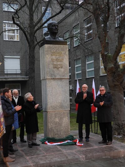 Odsłonięcie pomnika Prezydenta Ignacego Mościckiego – Warszawa, 14 grudnia 2018