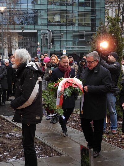 Odsłonięcie pomnika Prezydenta Ignacego Mościckiego – Warszawa, 14 grudnia 2018