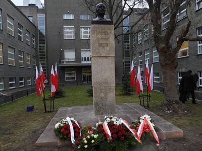 Odsłonięcie pomnika Prezydenta Ignacego Mościckiego – Warszawa, 14 grudnia 2018