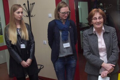 Zajęcia edukacyjne dla uczniów pierwszej klasy Liceum Ogólnokształcącego im. Jarosława Iwaszkiewicza w Brzezinach - Brzeziny, 14 grudnia 2018