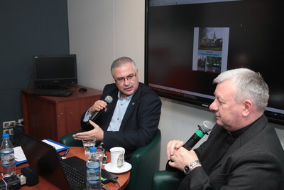 Spotkanie z cyklu „Na północ od Warszawy” – Warszawa, 17 grudnia 2018. Fot. Piotr Życieński (IPN)