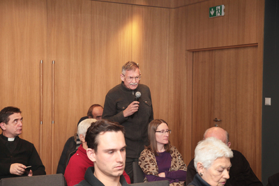 Spotkanie z cyklu „Na północ od Warszawy” – Warszawa, 17 grudnia 2018. Fot. Piotr Życieński (IPN)