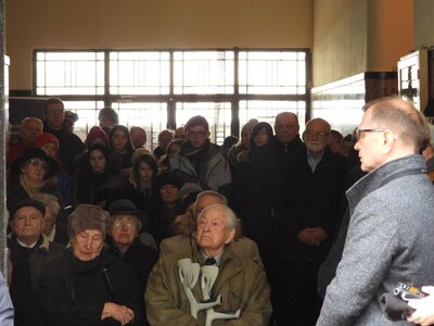 Uroczystość odsłonięcia tablicy pamiątkowej poświęconej Janowi Rodowiczowi „Anodzie” – Warszawa, 18 grudnia 2018 (fot. Mateusz Niegowski)
