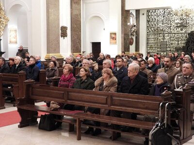 Msza święta w drugą rocznicę śmierci śp. gen. dyw. Janusza Brochwicz-Lewińskiego „Gryfa” (Fot. Mateusz Niegowski)