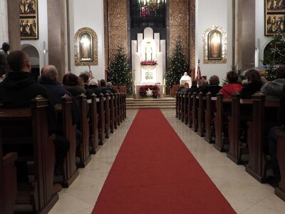 Msza święta w drugą rocznicę śmierci śp. gen. dyw. Janusza Brochwicz-Lewińskiego „Gryfa” (Fot. Mateusz Niegowski)