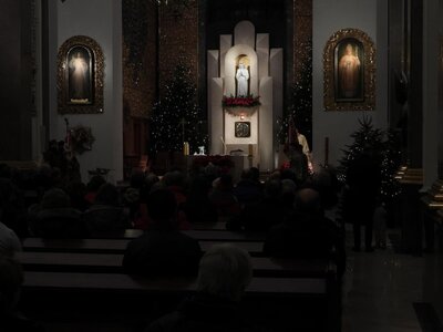 Msza święta w drugą rocznicę śmierci śp. gen. dyw. Janusza Brochwicz-Lewińskiego „Gryfa” (Fot. Mateusz Niegowski)