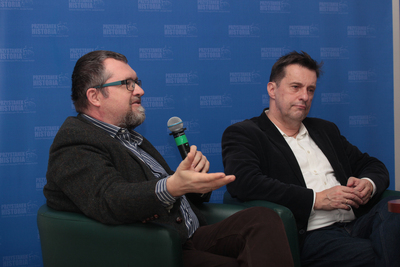 Dyskusja na temat agentury PRL w Watykanie z cyklu „Tajemnice wywiadu” – Warszawa, 8 stycznia 2019. Fot. Piotr Życieński (IPN)