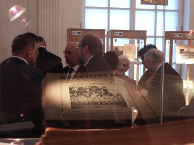 Odsłonięcie tablicy pamiątkowej patrona KSP – Warszawa, 9 stycznia 2019 (fot. Mateusz Niegowski)