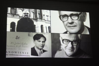 Pokaz filmu Krystyny Mokrosińskiej „Podsłuchane życie” – Warszawa, 10 stycznia 2019. Fot. Piotr Życieński (IPN)