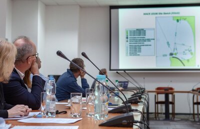 Przedstawiciele agencji Departamentu Obrony USA z wizytą w IPN – 14 stycznia 2019. Fot. Marcin Jurkiewicz (IPN)