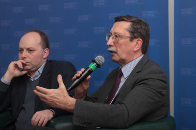Dyskusja z cyklu „Kościół – Naród – Państwo, czyli niezwykły wiek XX w dziejach Polski” – Warszawa, 15 stycznia 2019. Fot. Piotr Życieński (IPN)