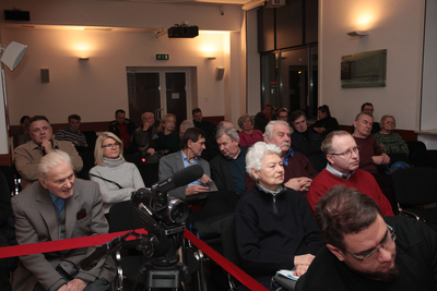 Dyskusja z cyklu „Kościół – Naród – Państwo, czyli niezwykły wiek XX w dziejach Polski” – Warszawa, 15 stycznia 2019. Fot. Piotr Życieński (IPN)