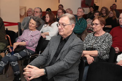 Spotkanie z cyklu „Historia zza kulis” poświęcone muzyce jazzowej w PRL – 16 stycznia 2019. Fot. Piotr Życieński (IPN)