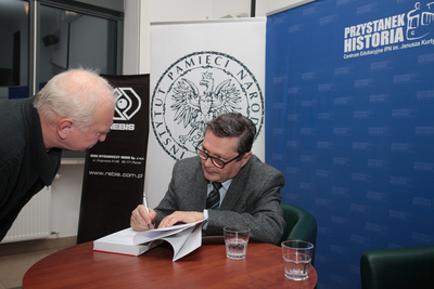 Prezentacja książki Marka Rezlera „Powstanie Wielkopolskie” – Warszawa, 17 stycznia 2019. Fot. Piotr Życieński (IPN)