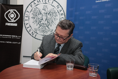 Prezentacja książki Marka Rezlera „Powstanie Wielkopolskie” – Warszawa, 17 stycznia 2019. Fot. Piotr Życieński (IPN)