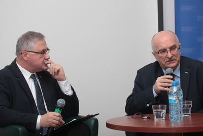 Spotkanie z cyklu „Na północ od Warszawy. Warmia i Mazury w XX w.” – Warszawa, 18 stycznia 2019. Fot. Piotr Życieński (IPN)