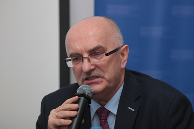 Spotkanie z cyklu „Na północ od Warszawy. Warmia i Mazury w XX w.” – Warszawa, 18 stycznia 2019. Fot. Piotr Życieński (IPN)