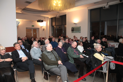 Spotkanie z cyklu „Na północ od Warszawy. Warmia i Mazury w XX w.” – Warszawa, 18 stycznia 2019. Fot. Piotr Życieński (IPN)