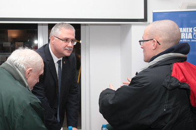 Spotkanie z cyklu „Na północ od Warszawy. Warmia i Mazury w XX w.” – Warszawa, 18 stycznia 2019. Fot. Piotr Życieński (IPN)