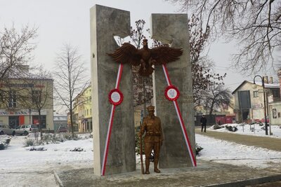 Uroczystość odsłonięcia Pomnika Niepodległości – Dębica, 20 stycznia 2019 Fot. UM Dębica