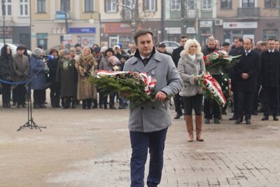 Uroczystość odsłonięcia Pomnika Niepodległości – Dębica, 20 stycznia 2019 Fot. UM Dębica