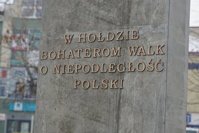 Uroczystość odsłonięcia Pomnika Niepodległości – Dębica, 20 stycznia 2019 Fot. UM Dębica
