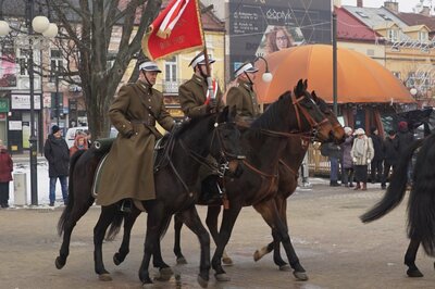 Uroczystość odsłonięcia Pomnika Niepodległości – Dębica, 20 stycznia 2019 Fot. UM Dębica