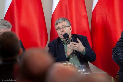 „Kształtowanie się ośrodków władzy – listopad 1918 – luty 1919” – X belwederska debata historyków – 22 stycznia 2019. Fot. Marcin Jurkiewicz (IPN)