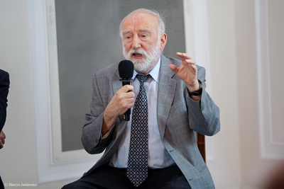 „Kształtowanie się ośrodków władzy – listopad 1918 – luty 1919” – X belwederska debata historyków – 22 stycznia 2019. Prof. Przemysław Hauser. Fot. Marcin Jurkiewicz (IPN)