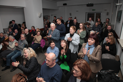 „Z wiatrem” – koncert Sławomira Zygmunta z okazji 98. rocznicy urodzin Krzysztofa Kamila Baczyńskiego – Warszawa, 22 stycznia 2019. Fot. Piotr Życieński (IPN)