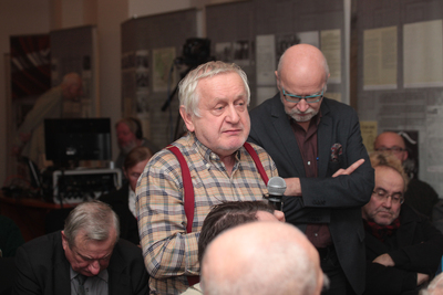 Spotkanie z cyklu „Tajemnice bezpieki” – Warszawa, 23 stycznia 2019. Fot. Piotr Życieński (IPN)