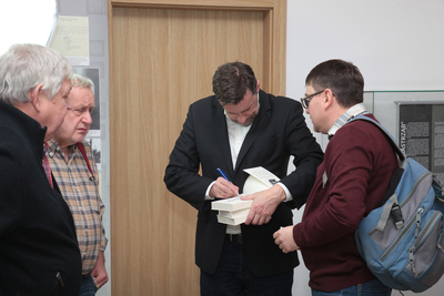 Spotkanie z cyklu „Tajemnice bezpieki” – Warszawa, 23 stycznia 2019. Fot. Piotr Życieński (IPN)