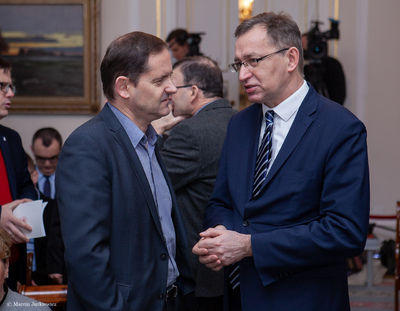 „Kształtowanie się ośrodków władzy – listopad 1918 – luty 1919” – X belwederska debata historyków – 22 stycznia 2019. Fot. Marcin Jurkiewicz (IPN)