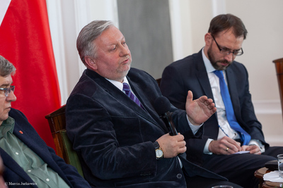 „Kształtowanie się ośrodków władzy – listopad 1918 – luty 1919” – X belwederska debata historyków – 22 stycznia 2019. Fot. Marcin Jurkiewicz (IPN)