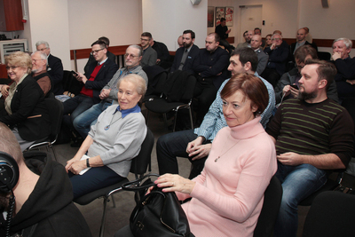 Dyskusja wokół książki Krzysztofa Langowskiego „O honor i sztandar który nas skupia” – Warszawa, 24 stycznia 2019. Fot. Piotr Życieński (IPN)