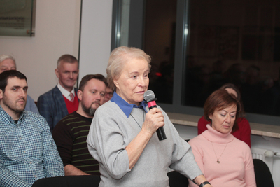 Dyskusja wokół książki Krzysztofa Langowskiego „O honor i sztandar który nas skupia” – Warszawa, 24 stycznia 2019. Fot. Piotr Życieński (IPN)